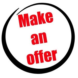 Love reasonable offers!